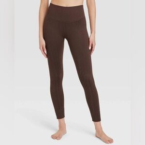 JOYLAB • Textured High-Rise 7/8 Length Moisture Wicking Leggings Women’s Large